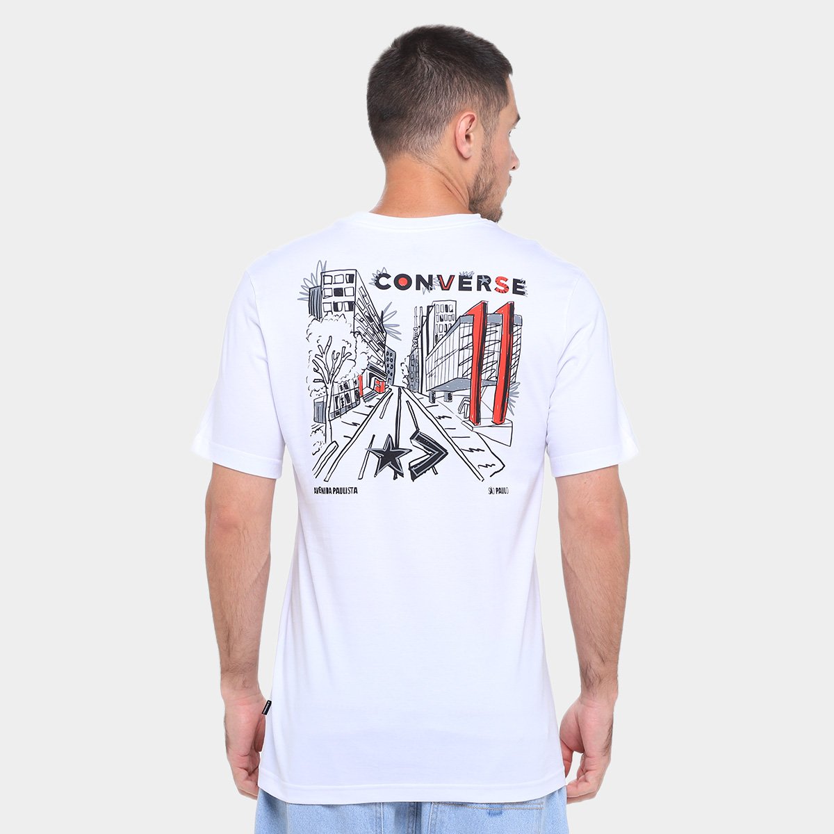 Camiseta Converse Standar Fit Sp Masculina - Tam: P - 1