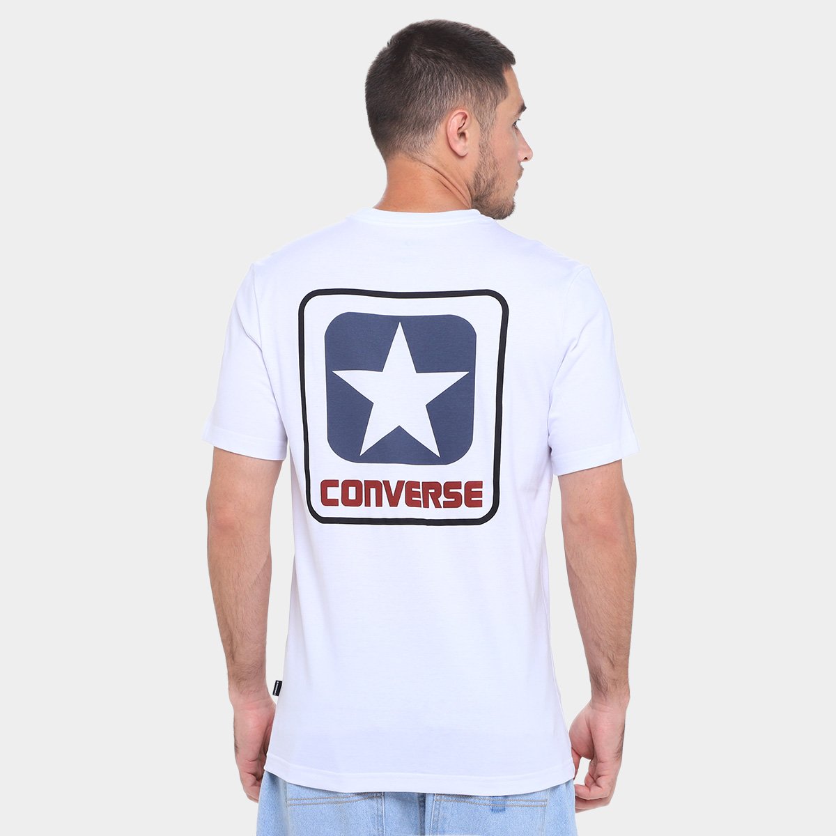 Camiseta Converse Retrô Stan Masculina - Tam: G - 1