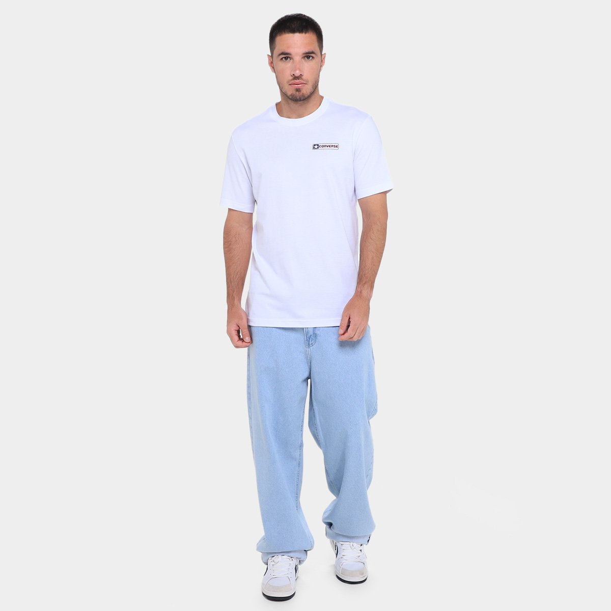 Camiseta Converse Retrô Stan Masculina - Tam: G - 3
