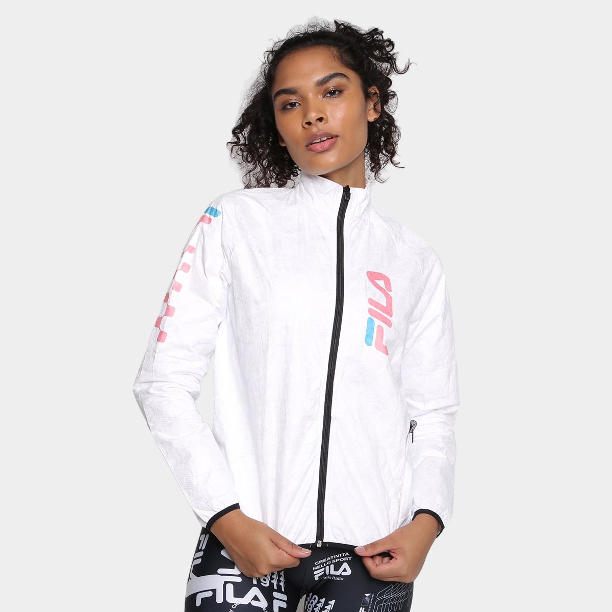 Jaqueta Corta Vento Fila Tech Feminina