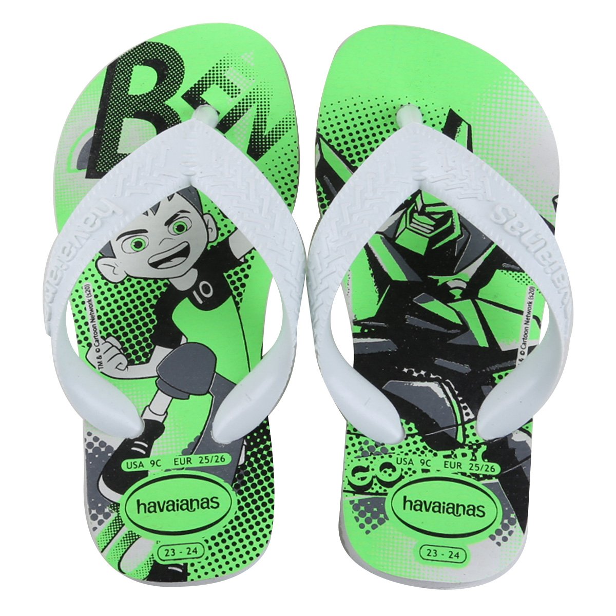 Chinelo Infantil Havaianas Kids Ben 10 Masculino