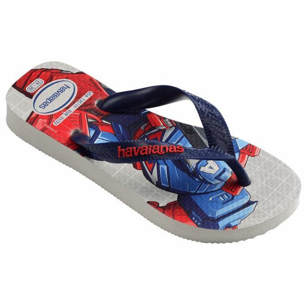 Sandalias Havaianas K Top Marvel Ii - Tam: 29/30 - 1