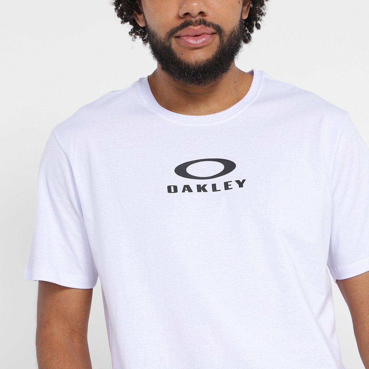 Camiseta Oakley Bark New Tee Masculina - Tam: P - 2