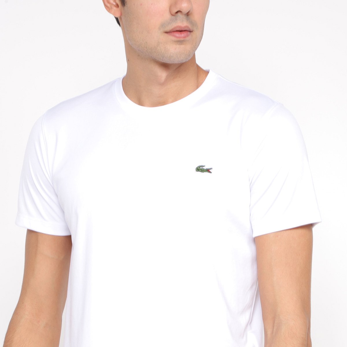 Camiseta Lacoste Treino Logo Masculina - Tam: EGG - 2