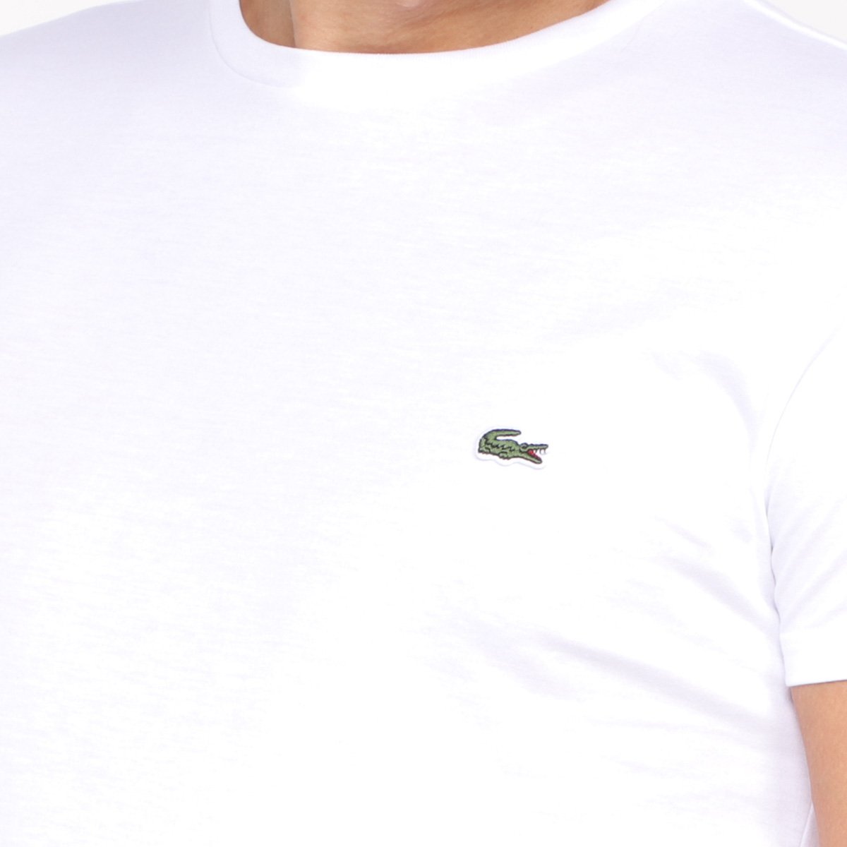 Camiseta Lacoste Logo Masculina - Tam: GG - 2