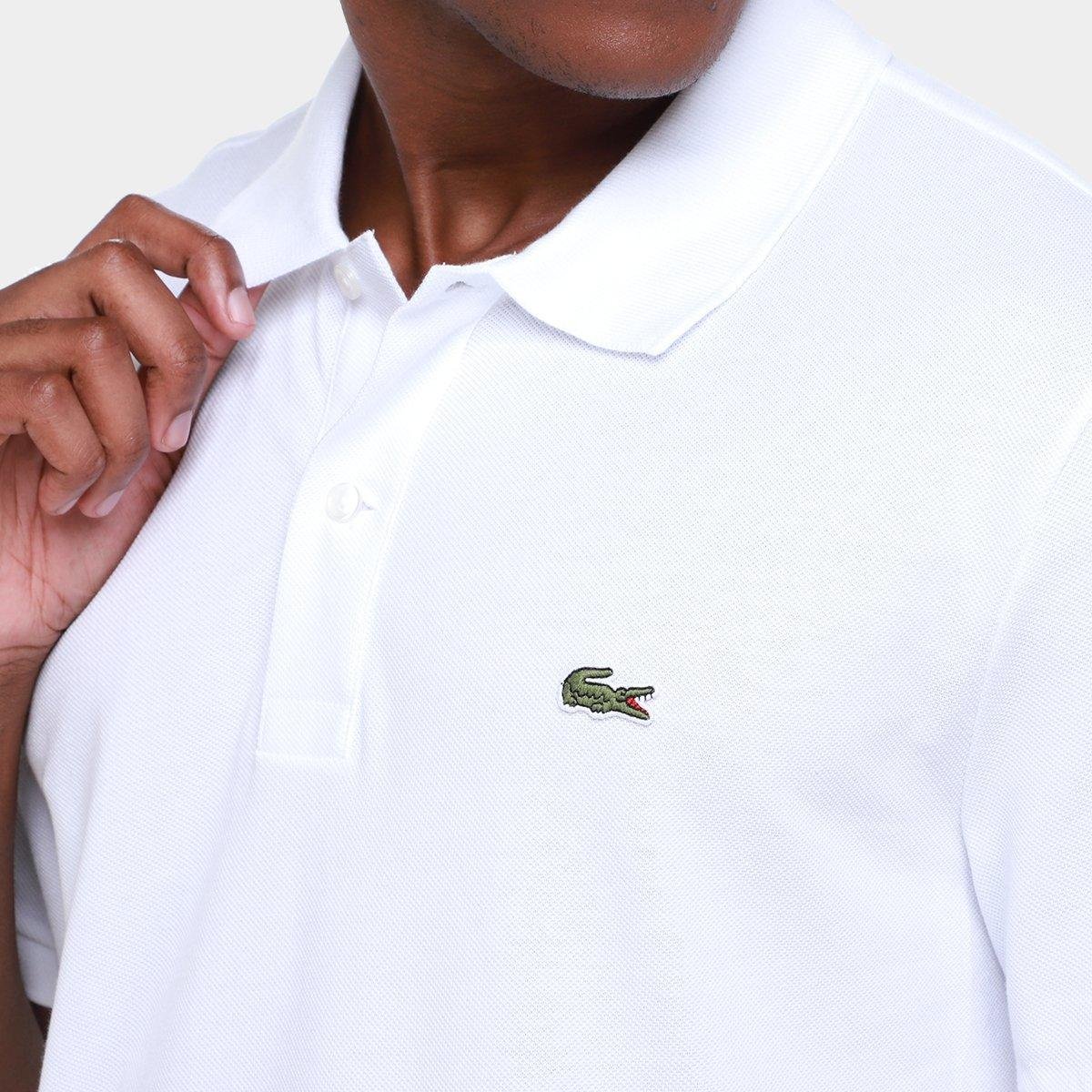 Camisa Polo Lacoste Slim Fit Piquet Masculina - Tam: P - 2