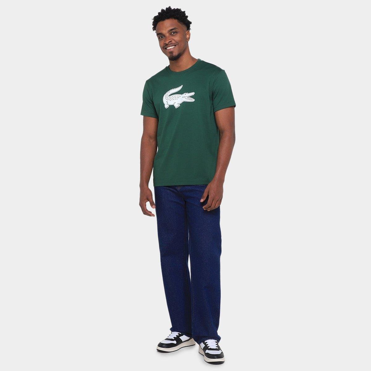 Camiseta Lacoste Sport Masculina - Tam: M - 4