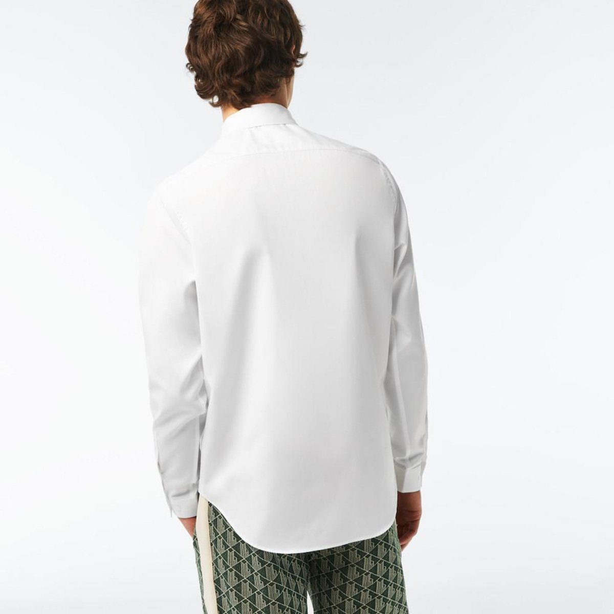 Camisa Social Masculina Manga Longa Lacoste - Tam: 46 - 2