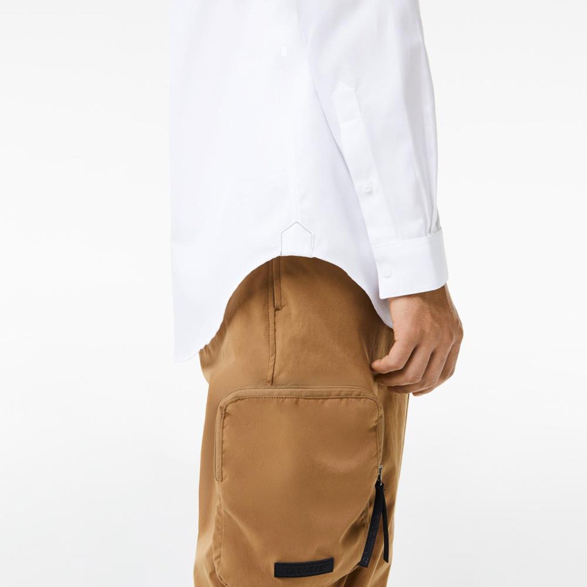 Camisa Social Masculina Manga Longa Lacoste - Tam: 46 - 3