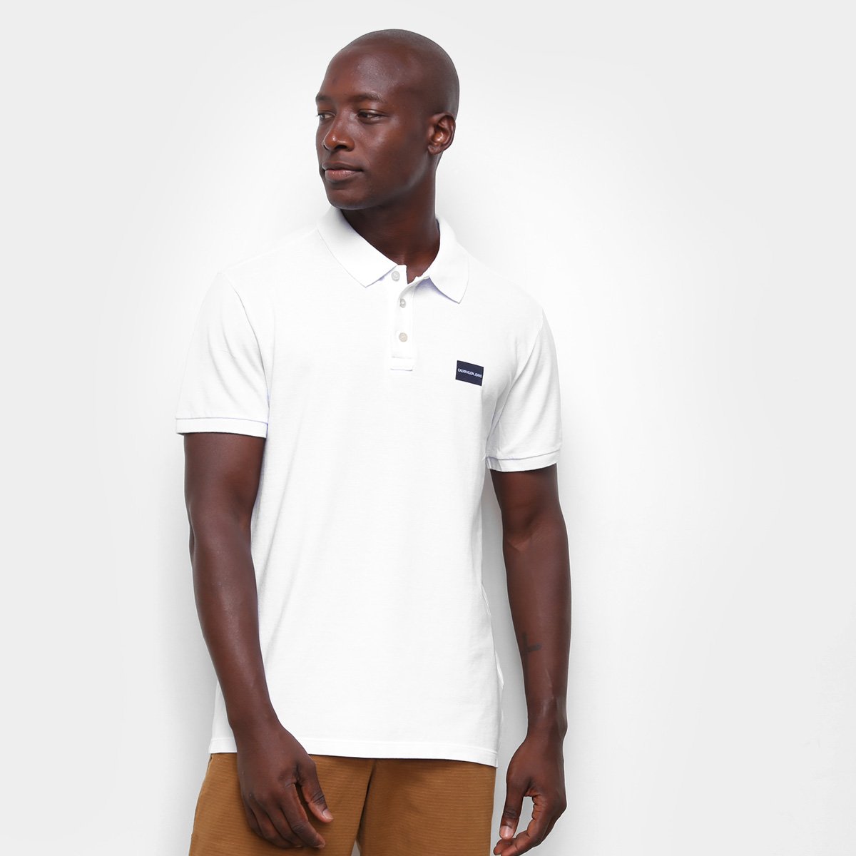 Camisa Polo Calvin Klein Básica Masculina