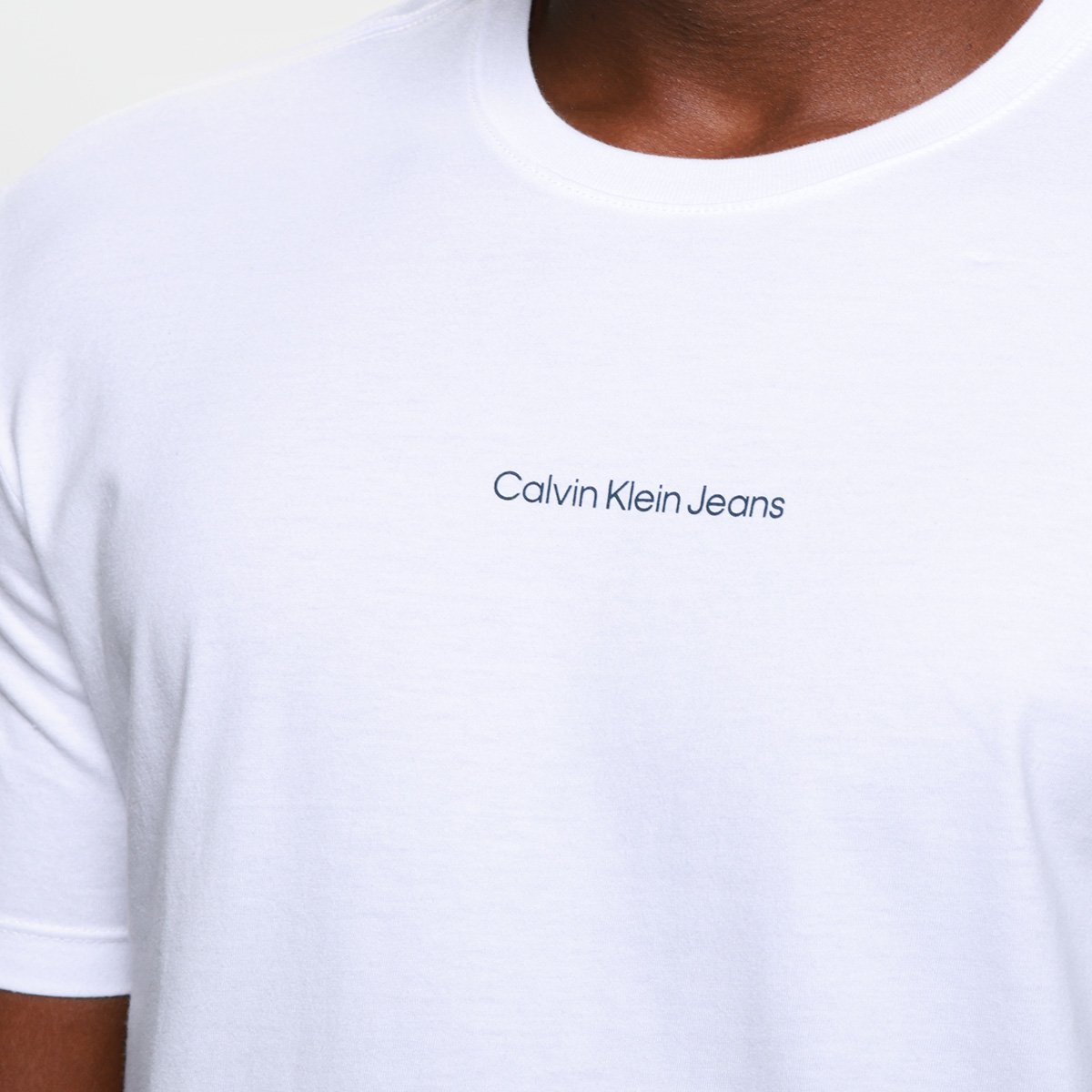 Camiseta Calvin Klein Jeans Logo Masculina - Tam: P - 2