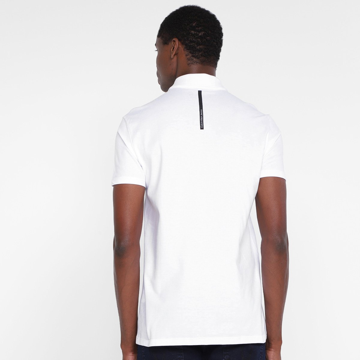 Camisa Polo Calvin Klein Omega Masculina - Tam: G - 1