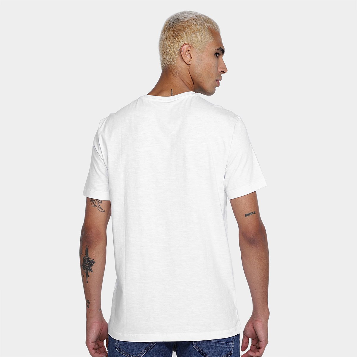 Camiseta Calvin Klein Logo Masculina - Tam: GG - 1