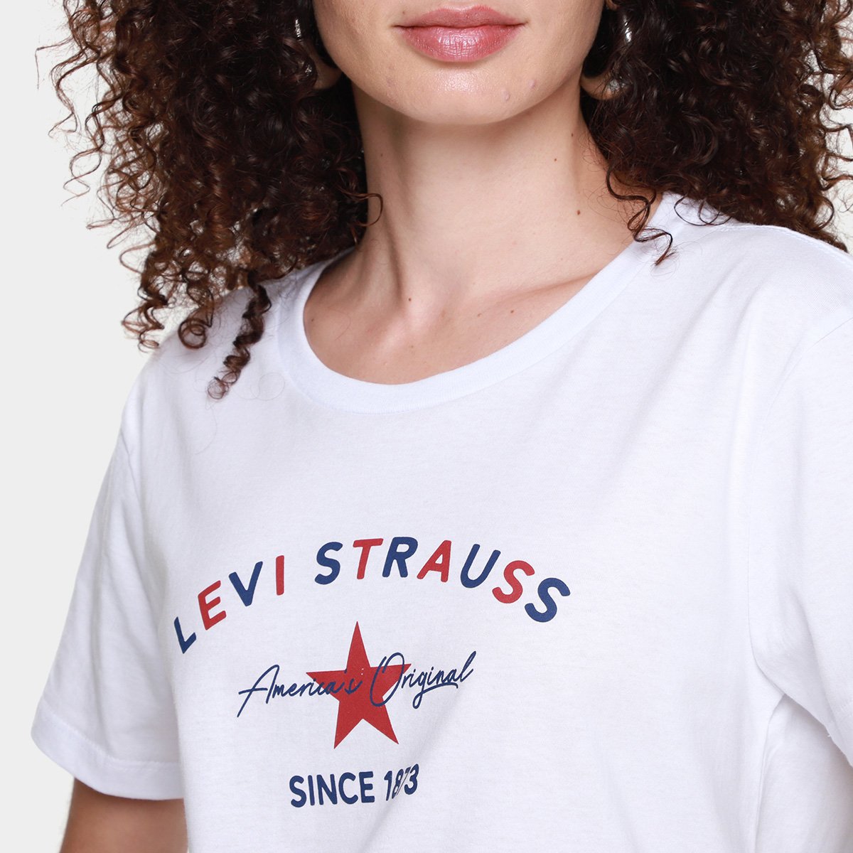 Camiseta Levis Perfect Tee Feminina - Tam: P - 2