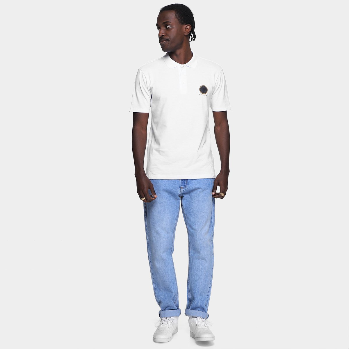 Camisa Polo Cavalera Brasão Foil Masculina - Tam: P - 3