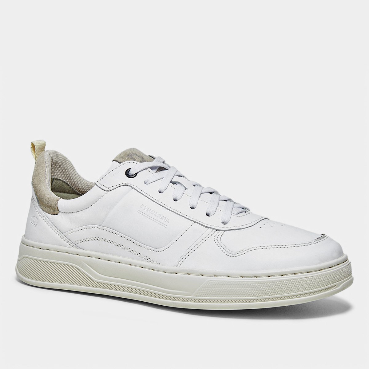 Tênis Couro Democrata Denim Casual Masculino - Tam: 43 - 1