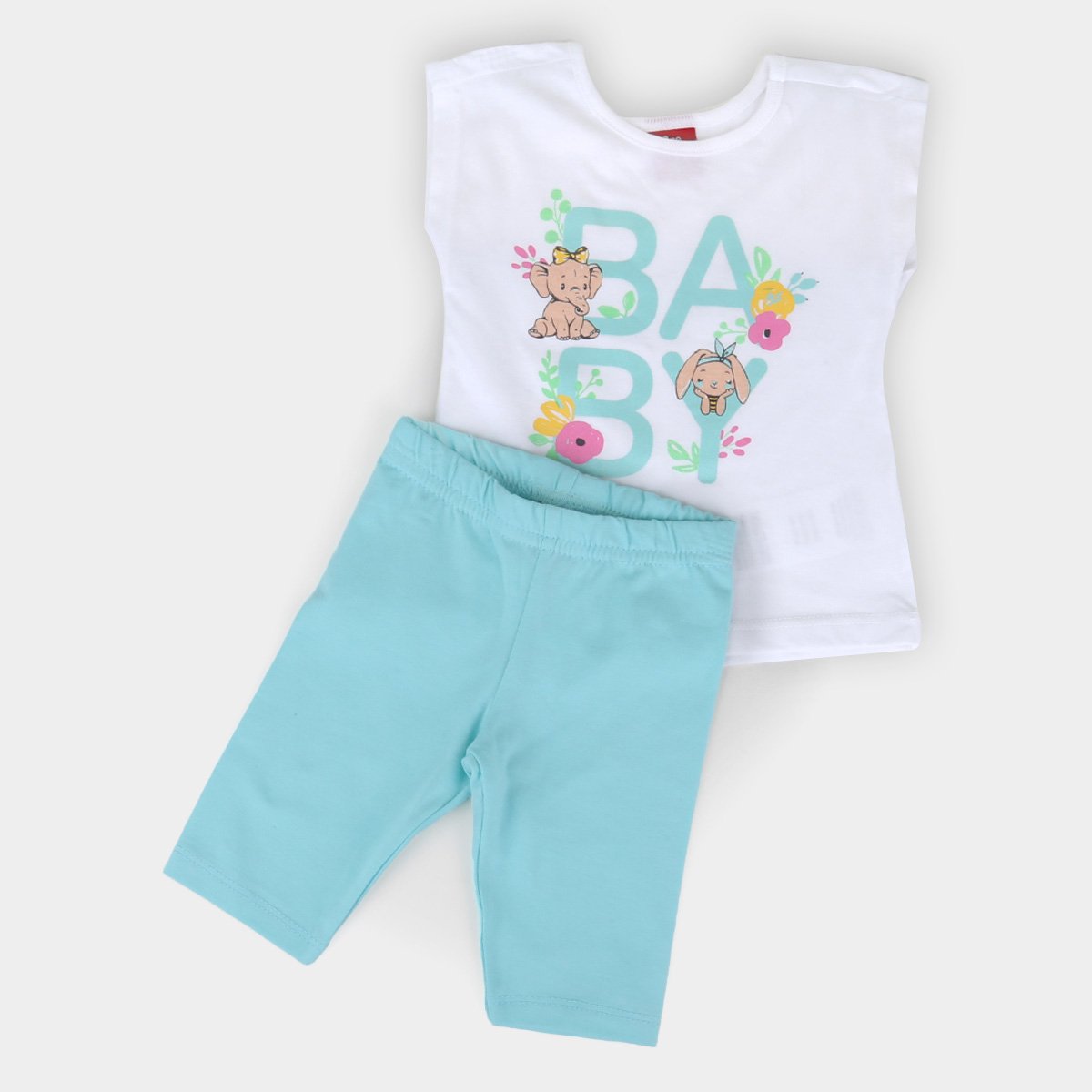 Conjunto Bebê Bee Loop Estampado Feminino