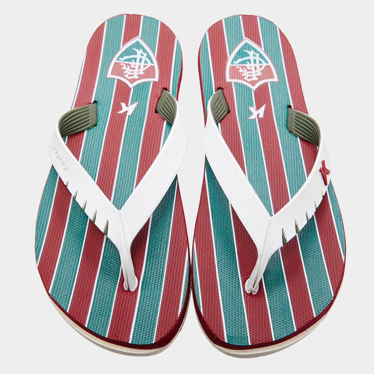 Sandália Kenner Fluminense Red Masculina - Tam: 44/45 - 1