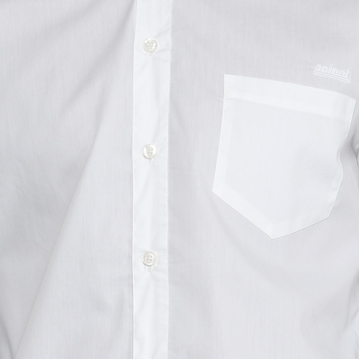 Camisa Slim Manga Longa Colcci Básica Masculina - Tam: P - 3