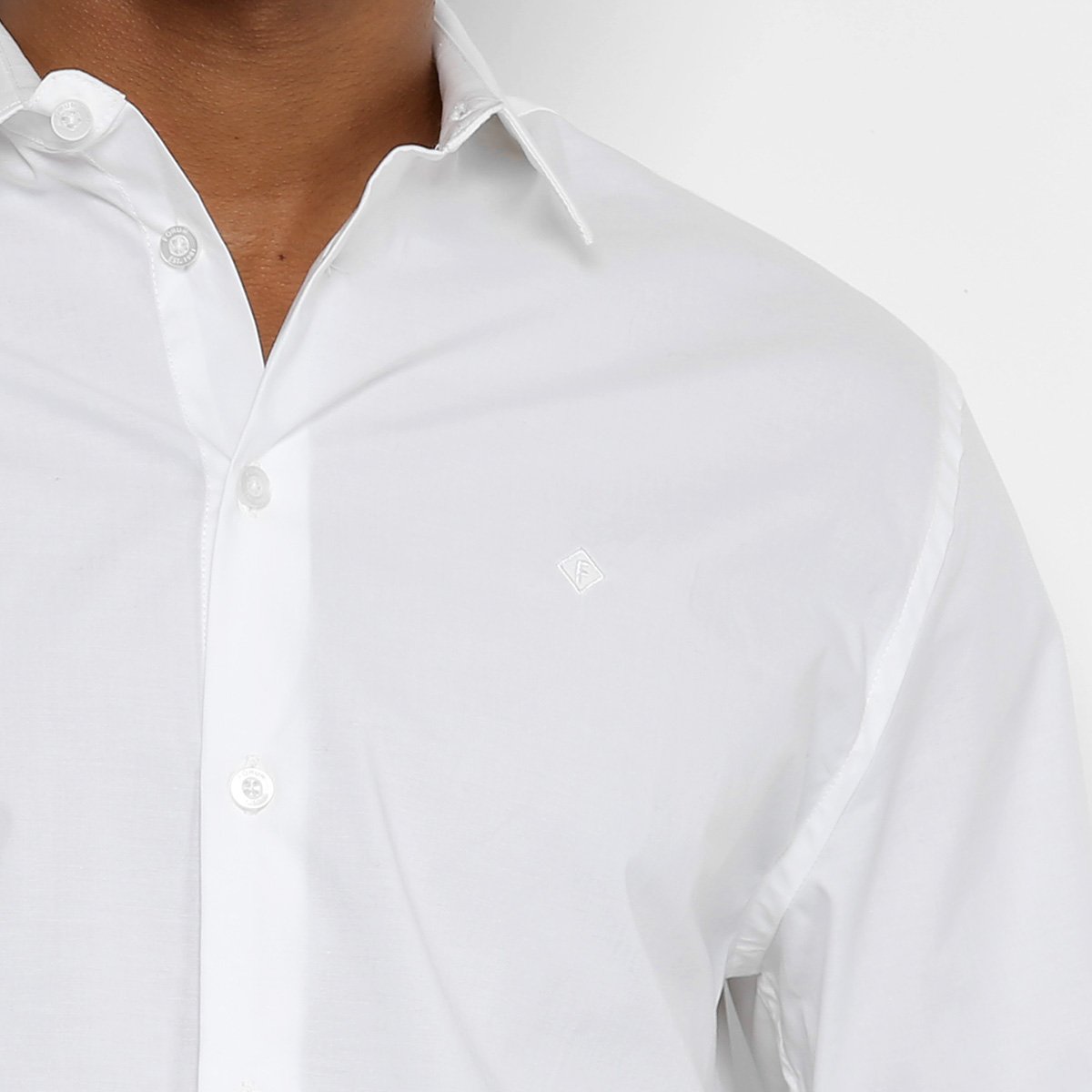 Camisa Forum Básica Manga Longa Square Masculina - Tam: 6 - 3