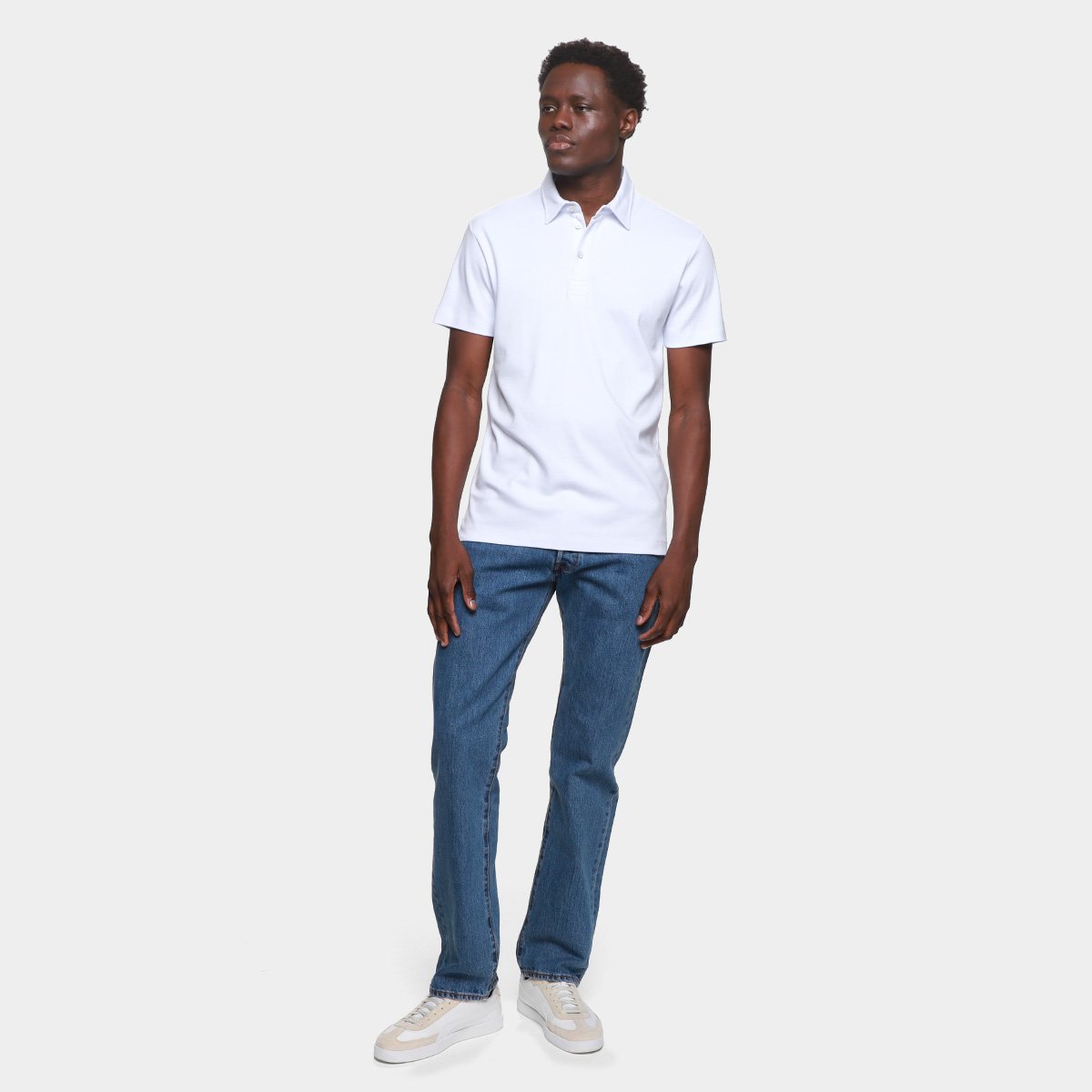 Camisa Polo Forum Casual Masculina - Tam: G - 4