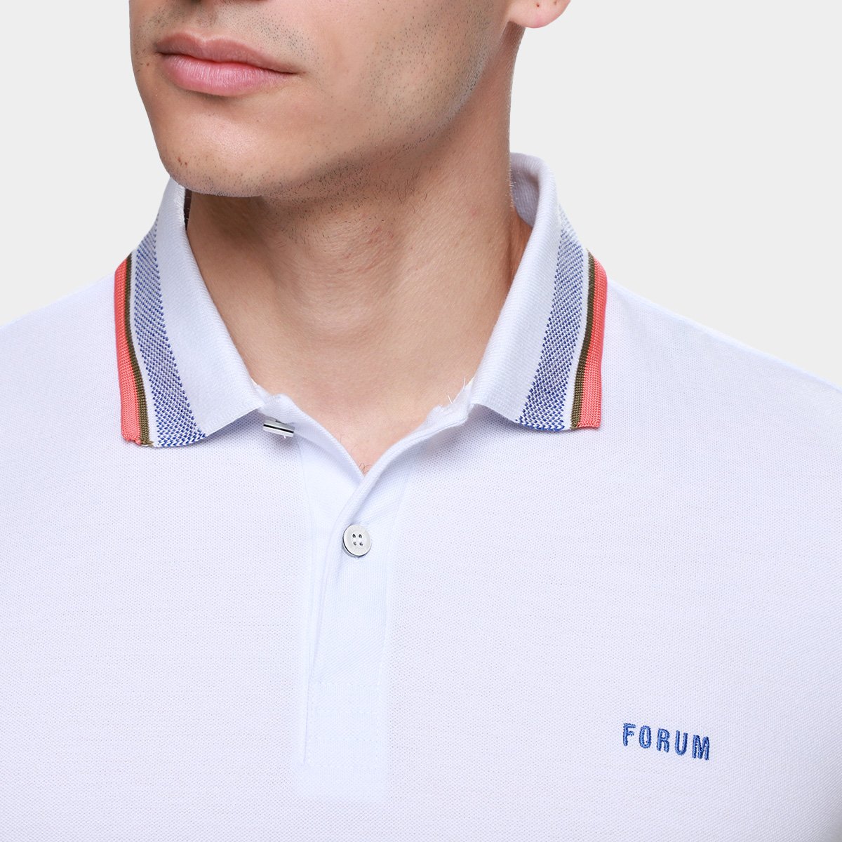 Camisa Polo Forum XVI Masculina - Tam: G - 2