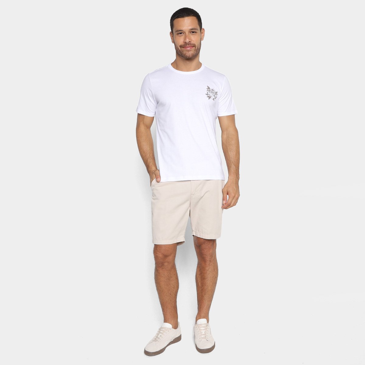Camiseta Ellus Knife & Snake Classic Masculina - Tam: P - 3