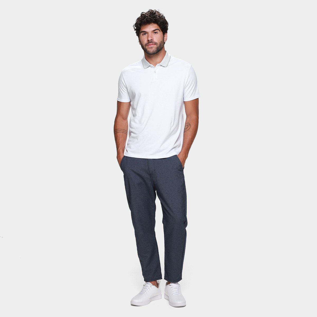 Camisa Polo Ellus Clássica Masculina - Tam: P - 3