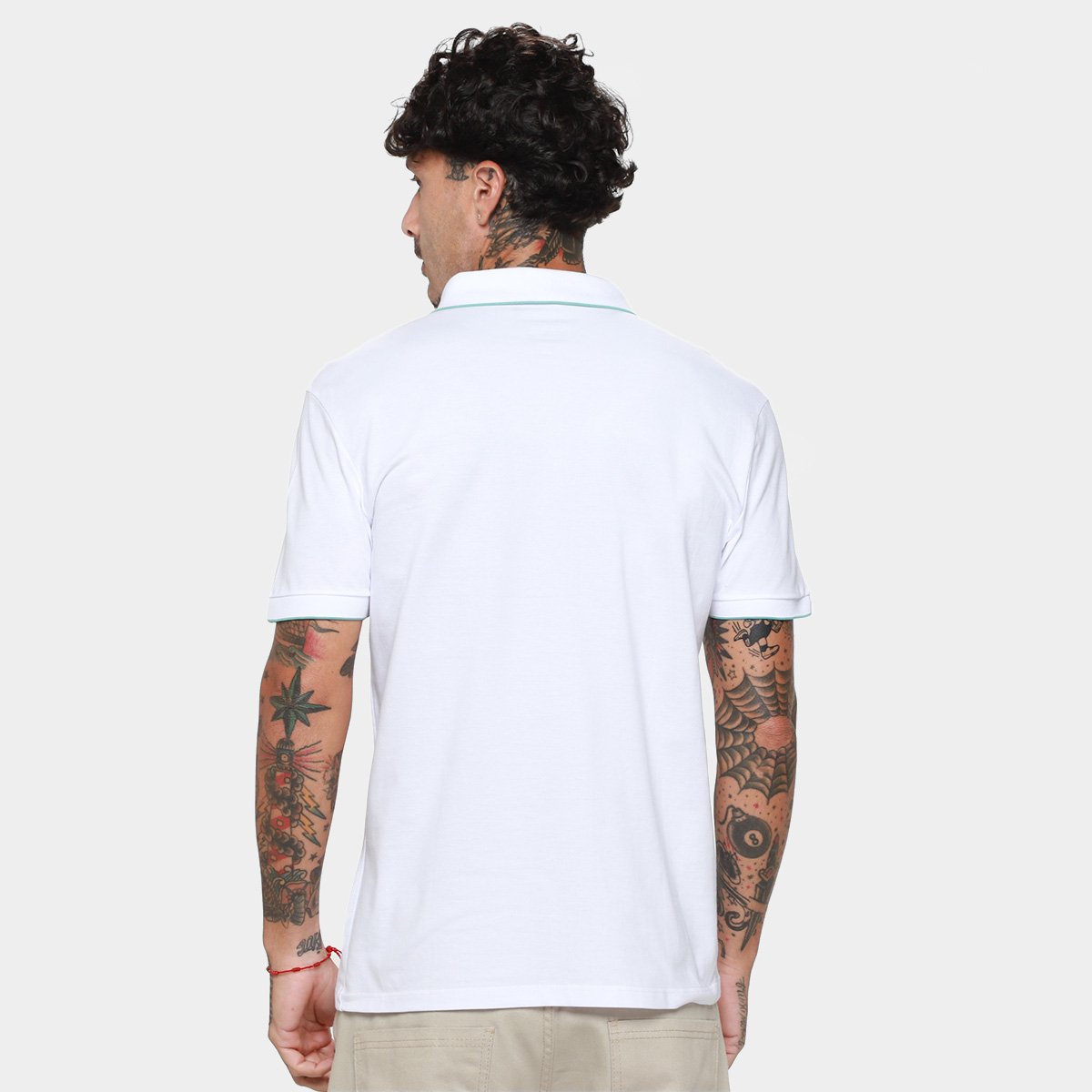 Camisa Polo Ellus Lisa Casual Masculina - Tam: M - 1