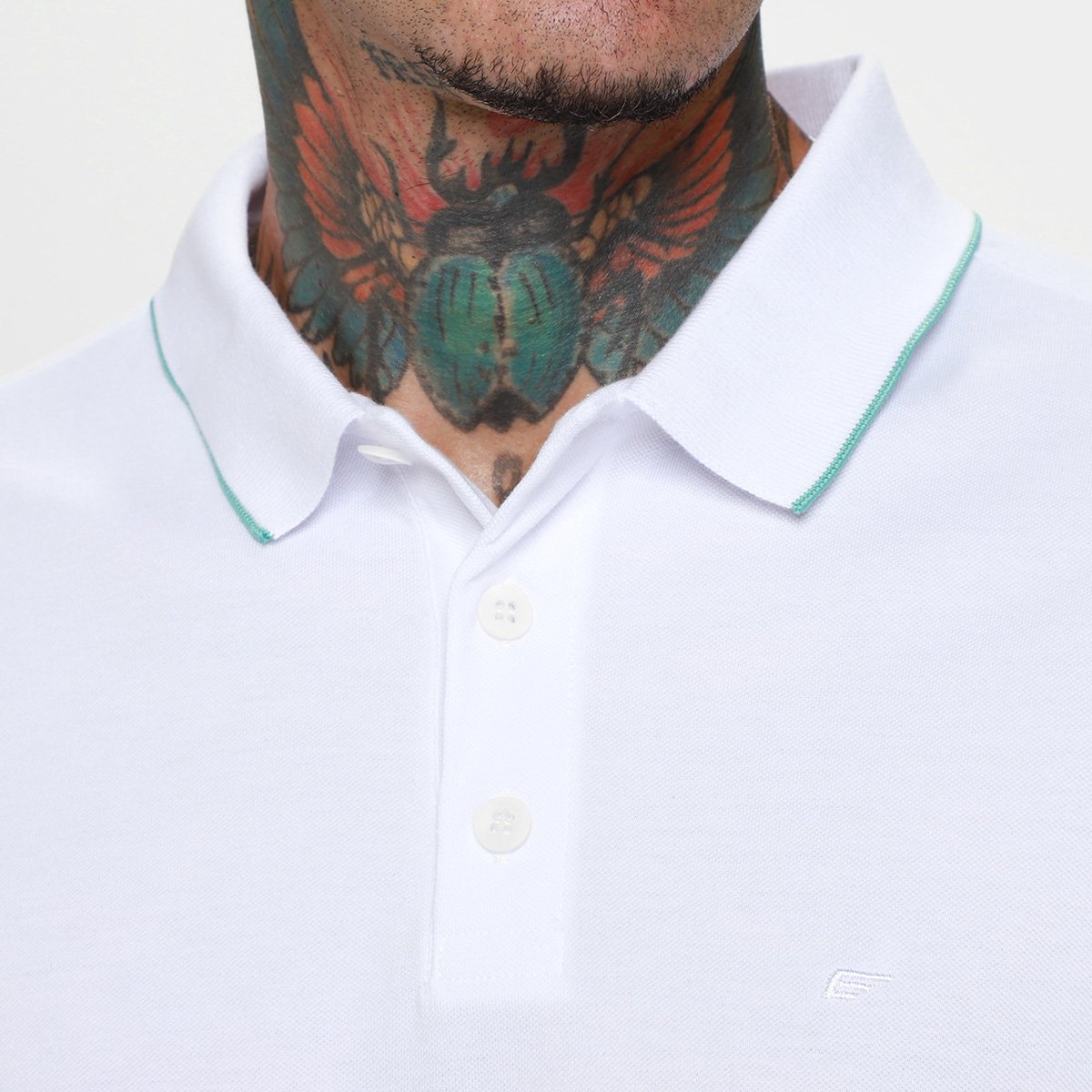 Camisa Polo Ellus Lisa Casual Masculina - Tam: M - 2
