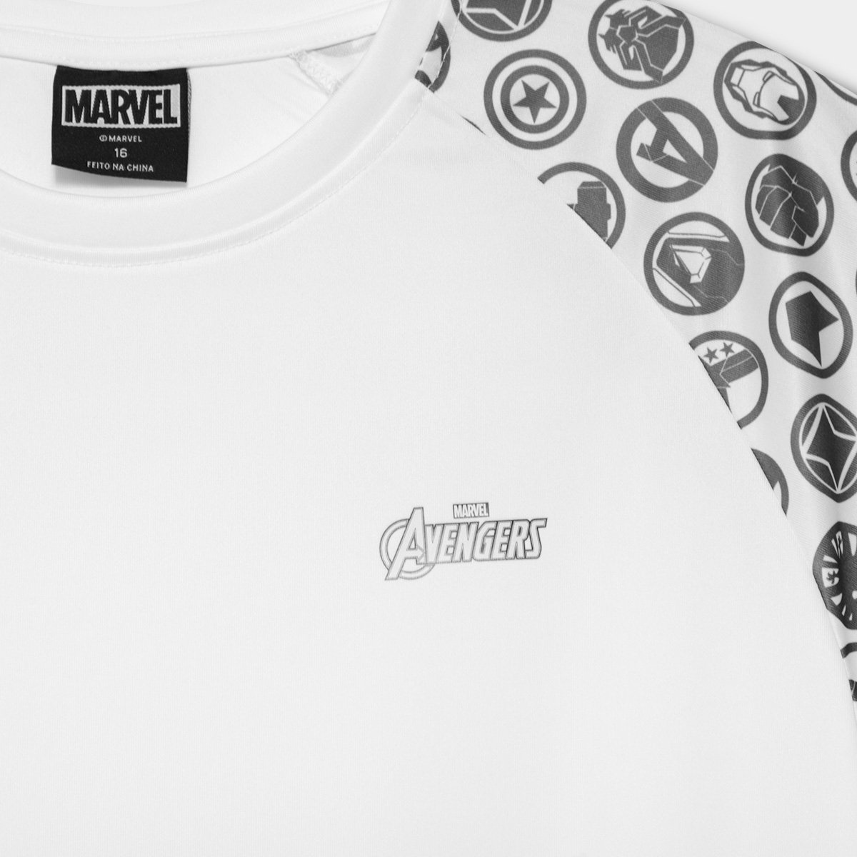 Camiseta Infantil Mooncity Avengers Menino - Tam: 16A - 1