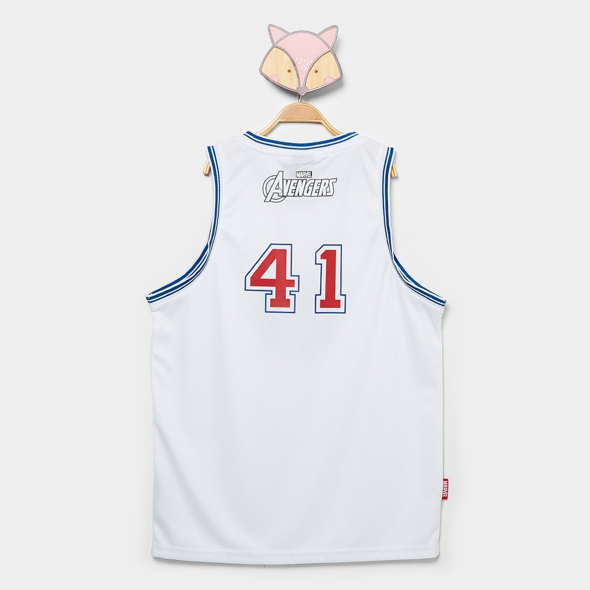 Regata Infantil Mooncity Capitão América Menino - Tam: 14A - 1