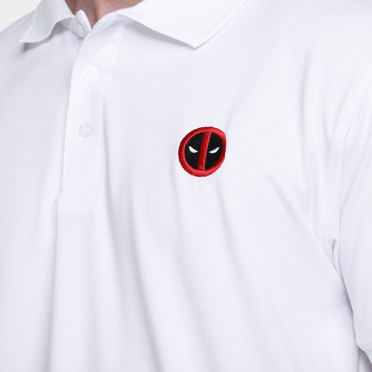 Camisa Polo Mooncity Bord Deadpool Masculina - Tam: P - 2