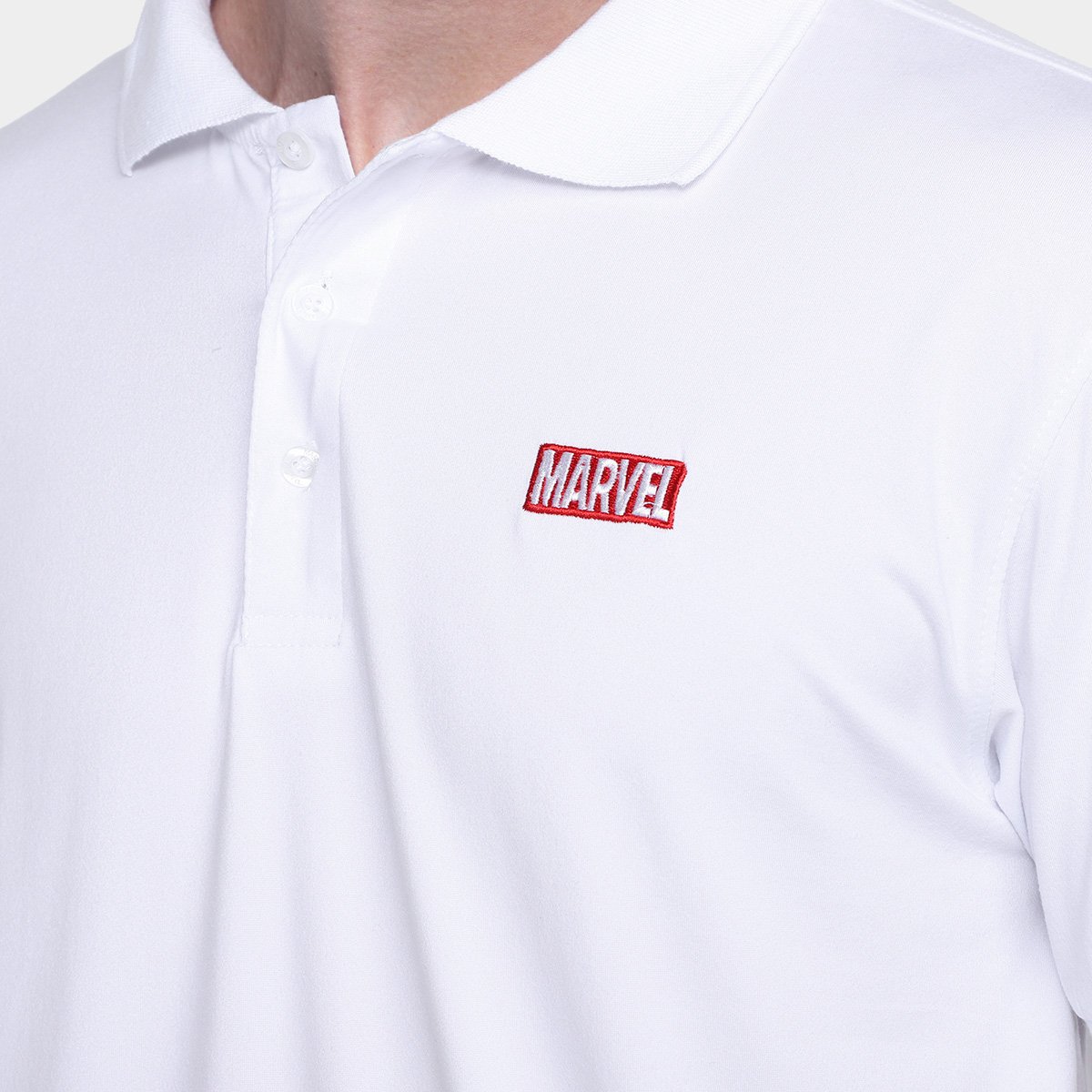 Camisa Polo Mooncity Bord Marvel Masculina - Tam: P - 2