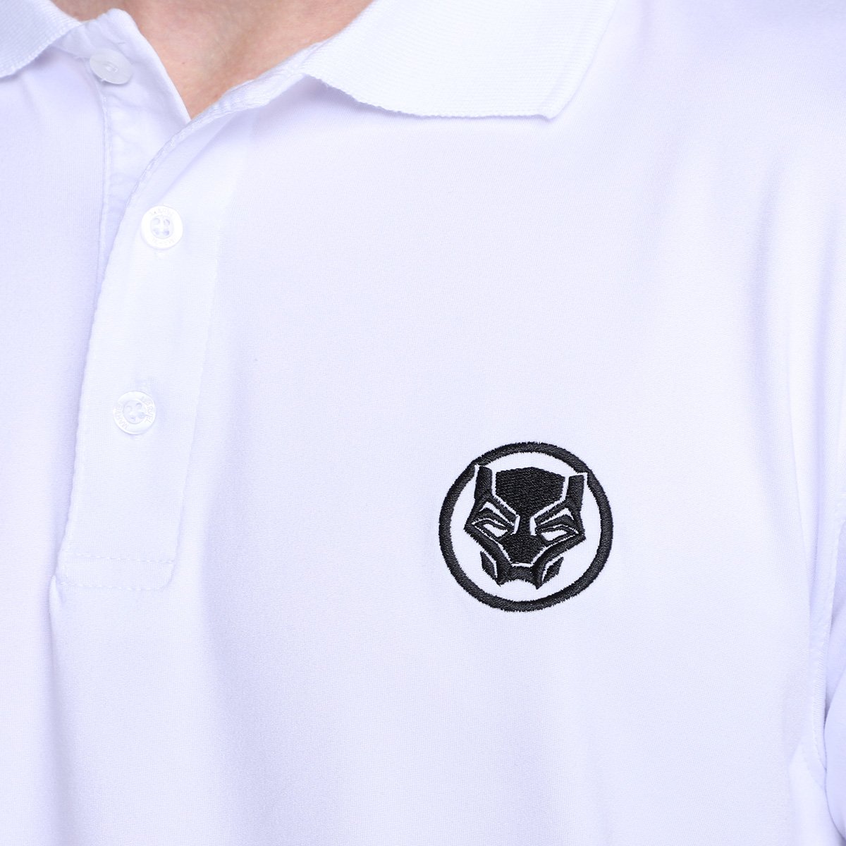 Camisa Polo Mooncity Pantera Negra Masculina - Tam: P - 2