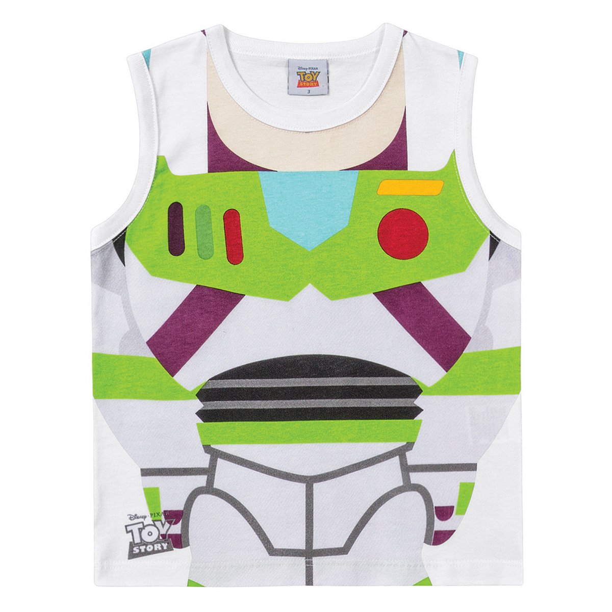 Regata Bebê Fakini Toy Story Masculina