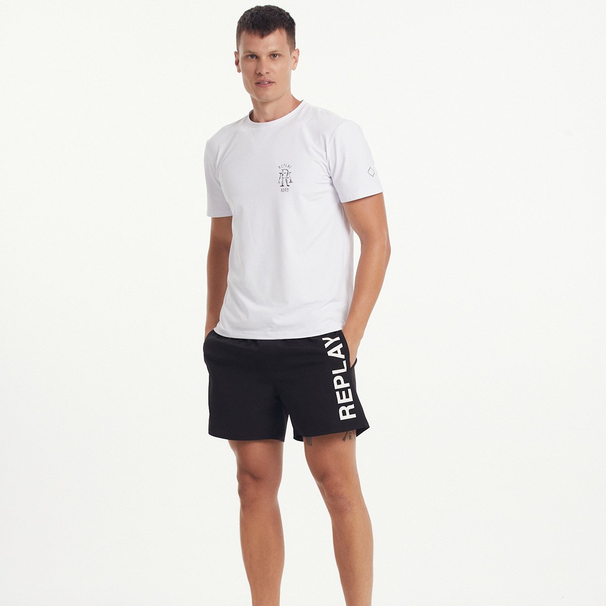 Camiseta Replay Bamboo Masculina - Tam: GG - 4