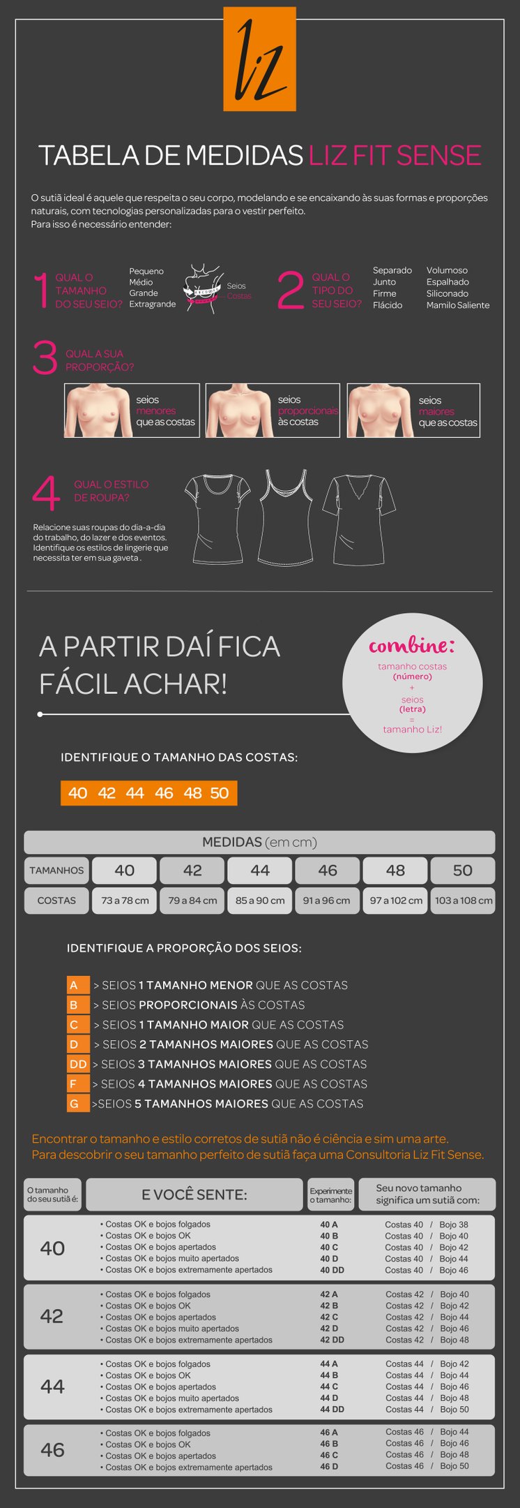 Sutiã Liz Lift Com Bojo Renda French Design 51501 - Tam: 46C - 2