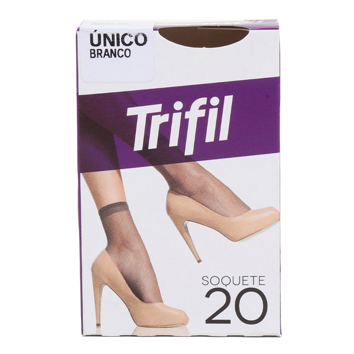 Meia Trifil Soquete Tranparente Feminina