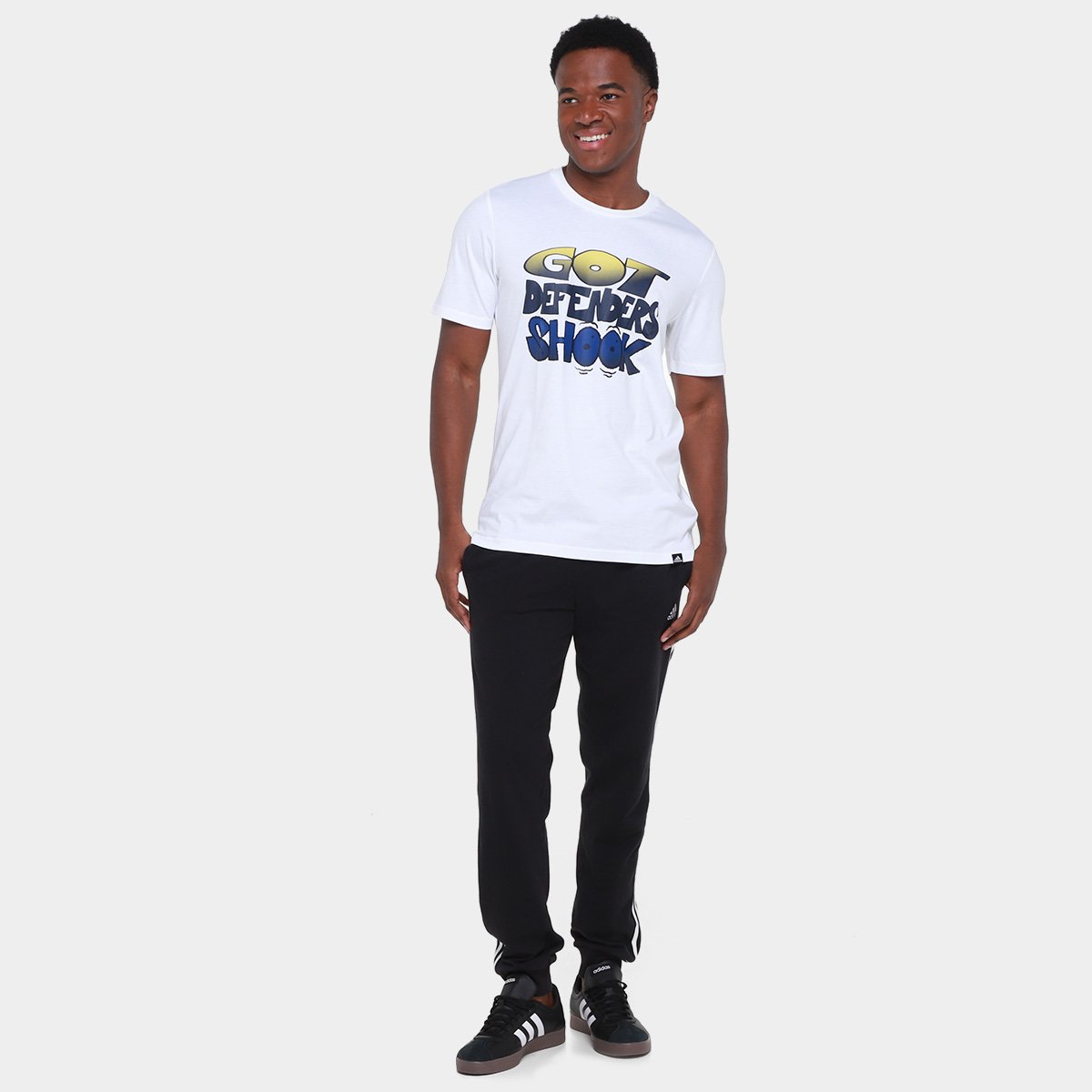 Camiseta Adidas Basquete Got You Shook Masculina - Tam: P - 3