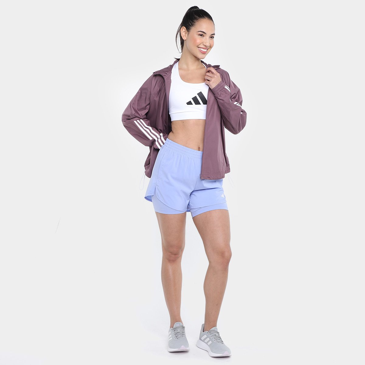Top Adidas Power React Feminino - Tam: P - 3