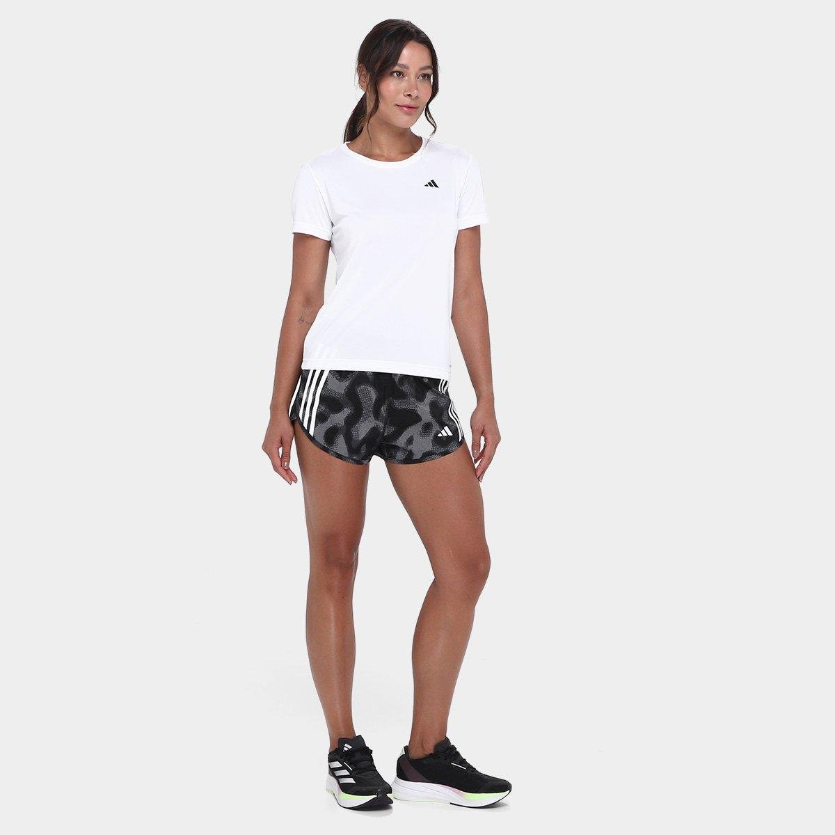 Camiseta Adidas Own The Run 3 Listras Feminina - Tam: P - 3