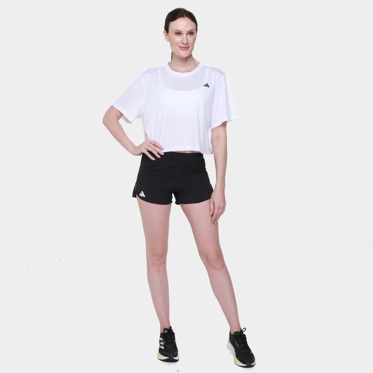 Camiseta Adidas Essentials Feminina - Tam: P - 3