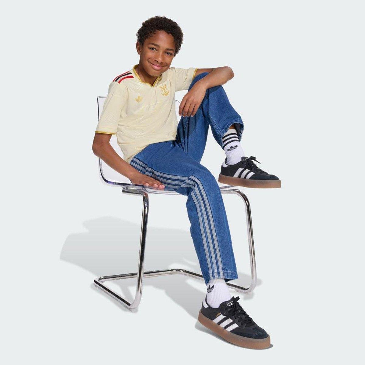 Camisa Infantil Flamengo III 25/26 Torcedor Adidas - Tam: 7/8A - 5