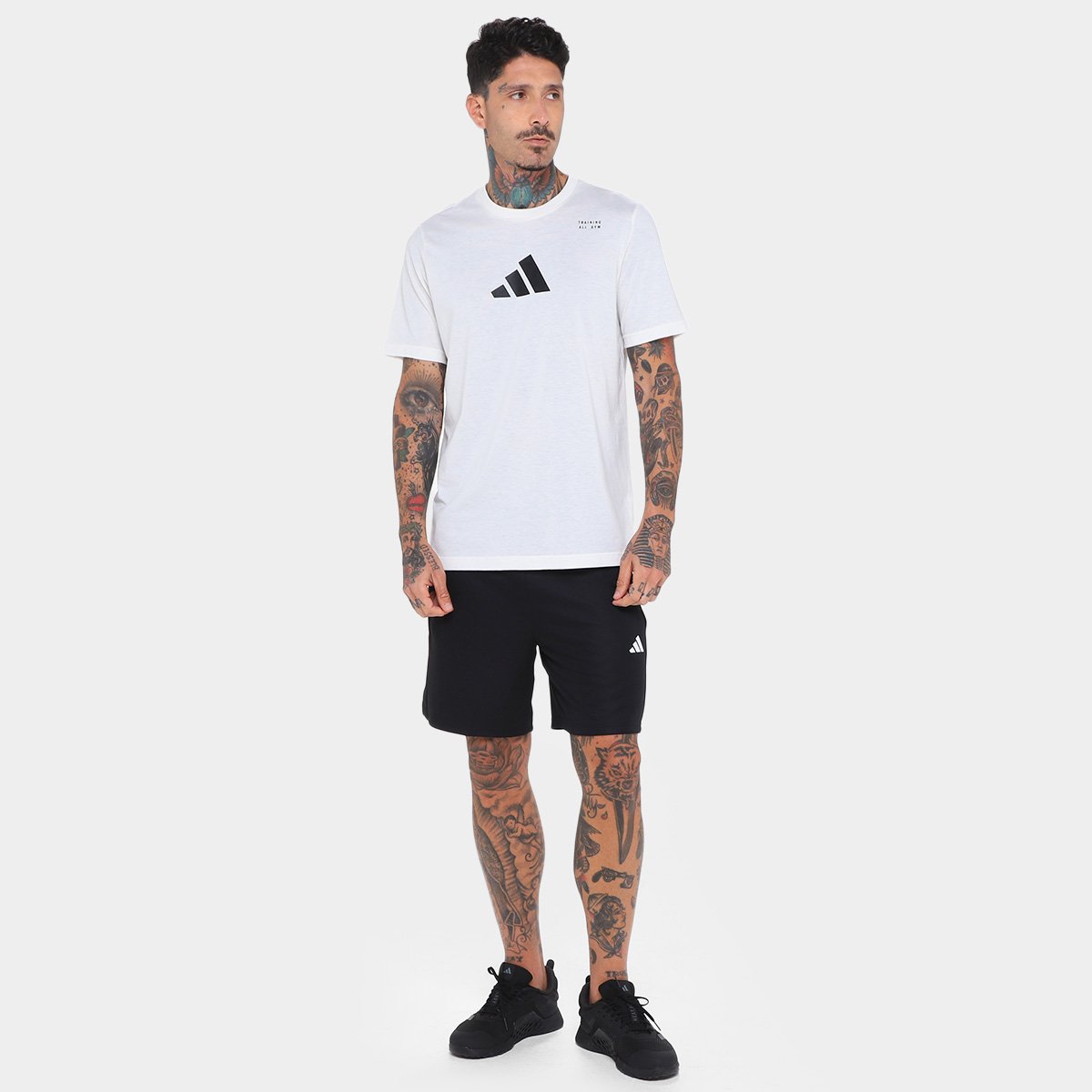 Camiseta Adidas All Gym Masculina - Tam: GG - 3