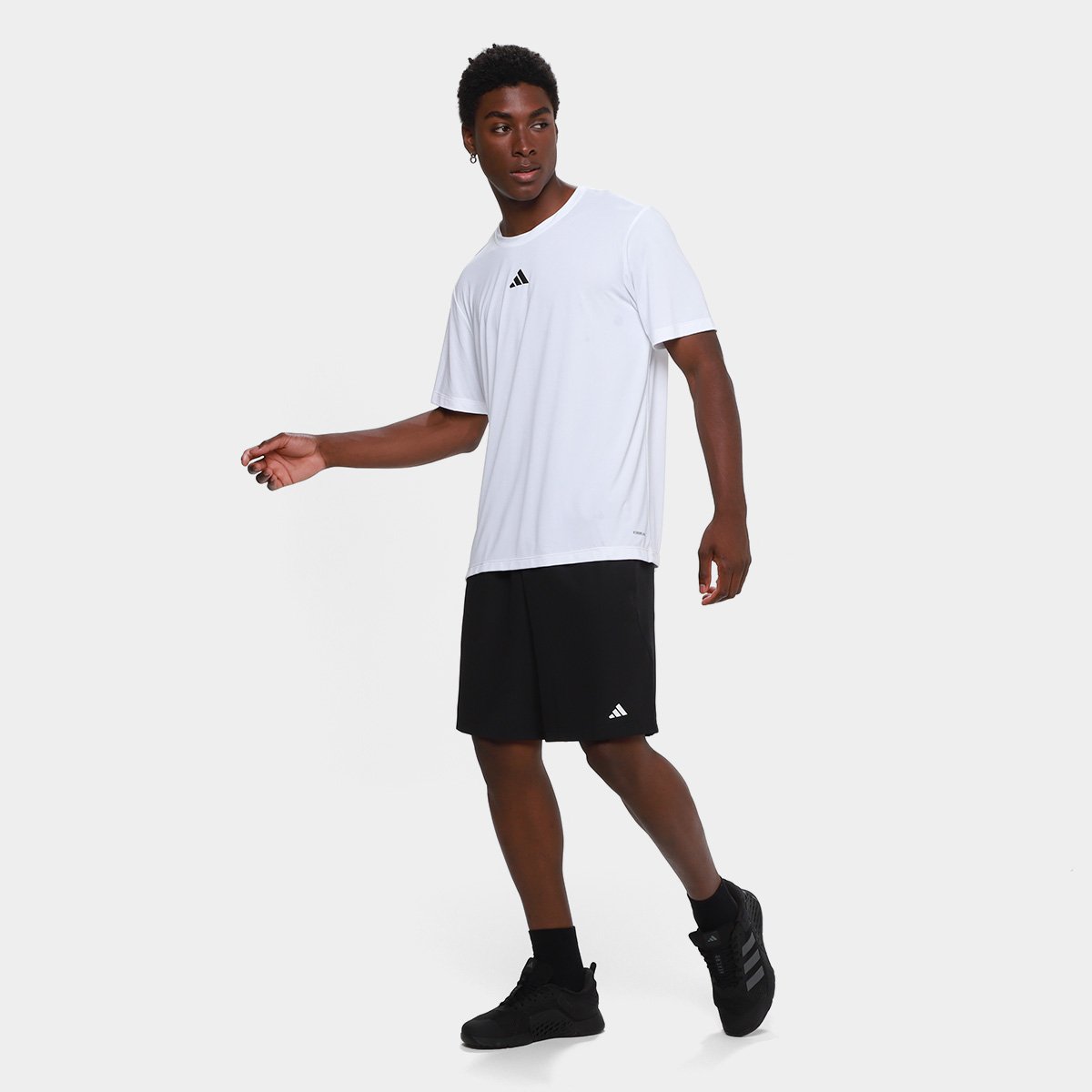 Camiseta Adidas Treino Básica Masculina - Tam: P - 3