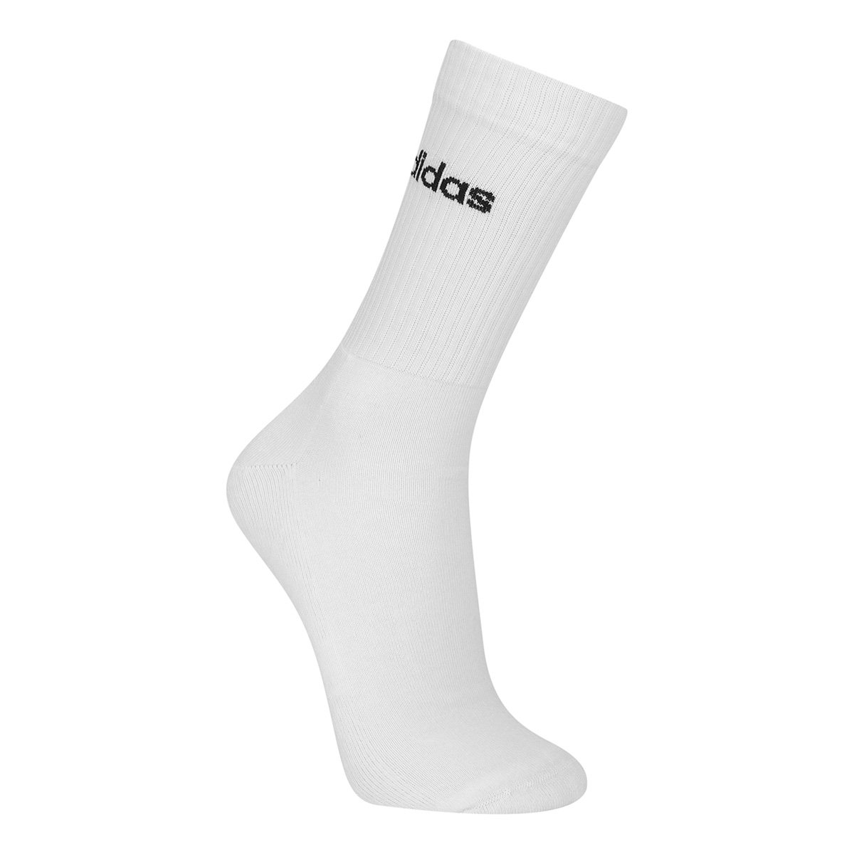 Kit Meia Adidas Cano Alto Com 3 Pares - Tam: 43/45 - 1