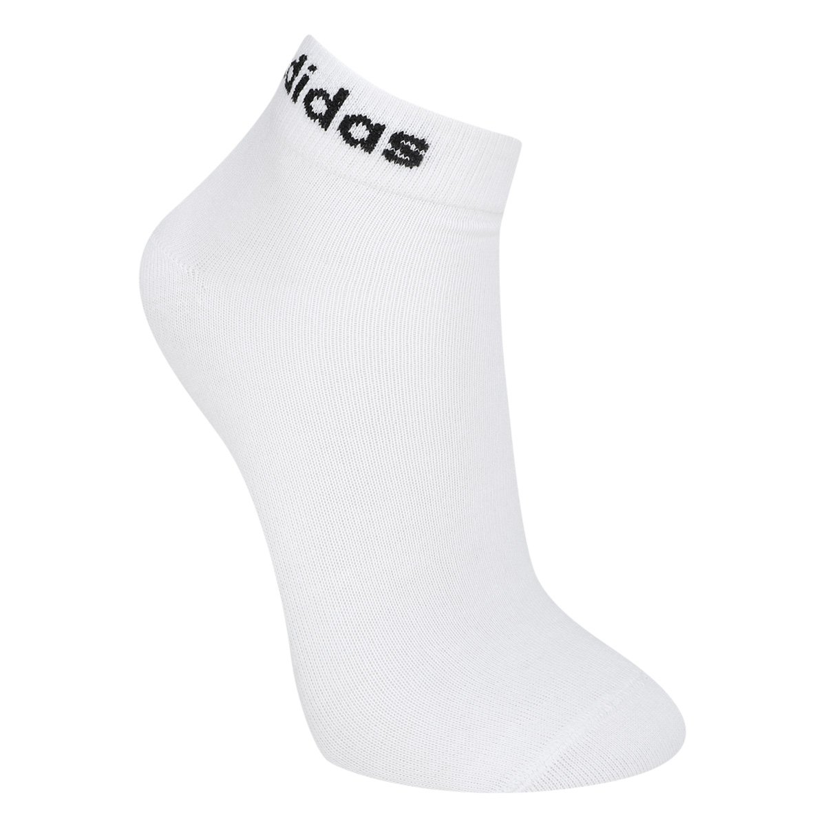 Kit Meia Adidas Cano Médio Com 3 Pares - Tam: 43/45 - 1