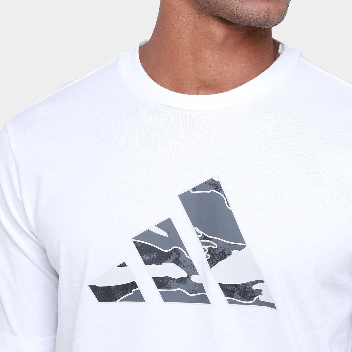 Camiseta Adidas Gráfica Camo Logo T Masculina - Tam: M - 2