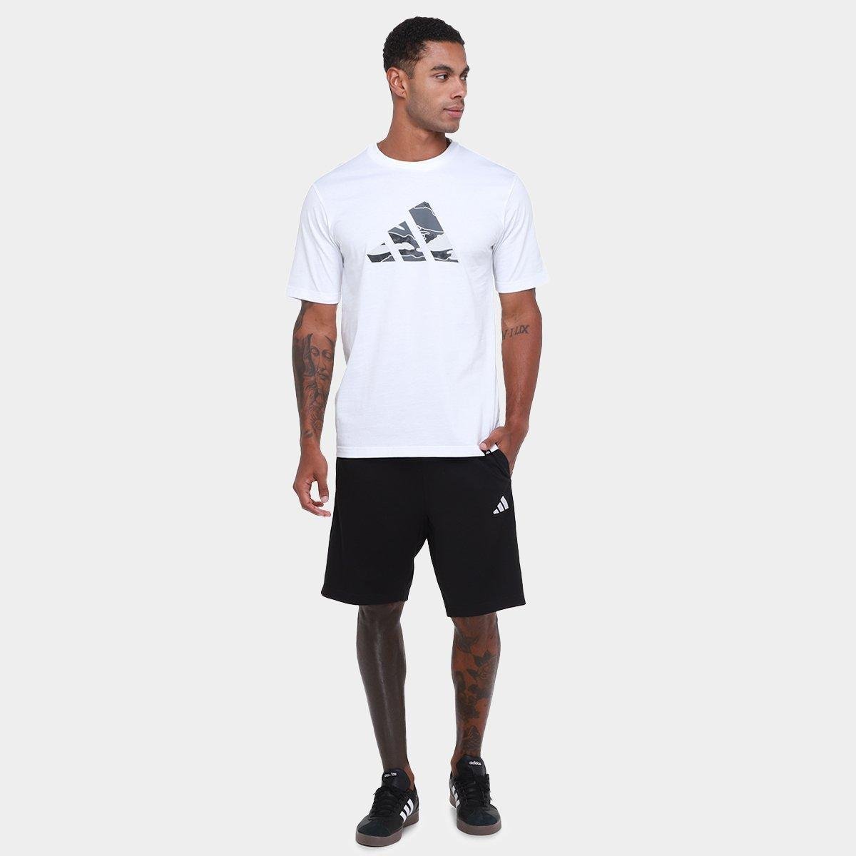 Camiseta Adidas Gráfica Camo Logo T Masculina - Tam: M - 3